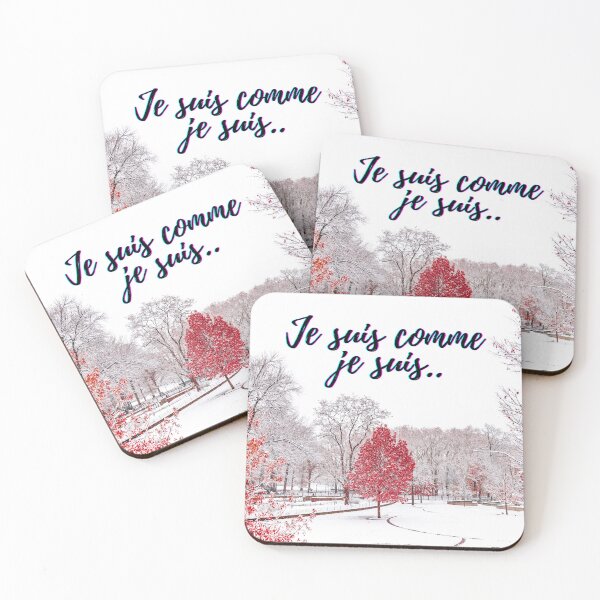 Item preview, I am what I am - popular french quotes theme gifts  designed and sold by RebelliousRosee.