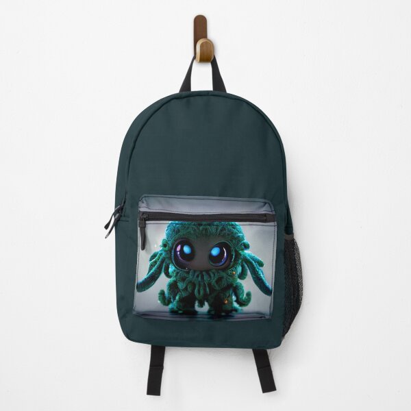 Item preview, cute tiny cthulhu monster made out of yarn designed and sold by NonSonoKoreano.
