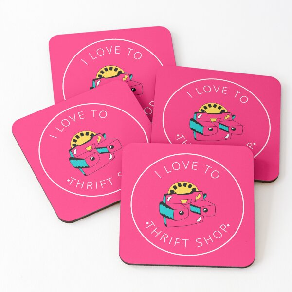 Item preview, I Love To Thrift Shop Retro Toy Design designed and sold by FunSheTees.
