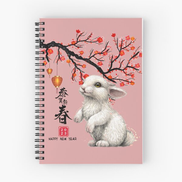 Item preview, Happy New Year Of The Rabbit Chinese Zodiac Rabbit 2023 designed and sold by taogiauco.
