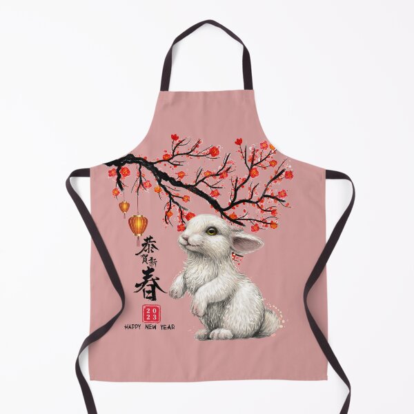Item preview, Happy New Year Of The Rabbit Chinese Zodiac Rabbit 2023 designed and sold by taogiauco.