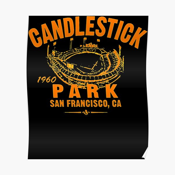 "Candlestick park baseball san francisco" Poster for Sale by