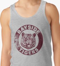 Bayside Tigers (Mascot Emblem - Distressed) Tank Top