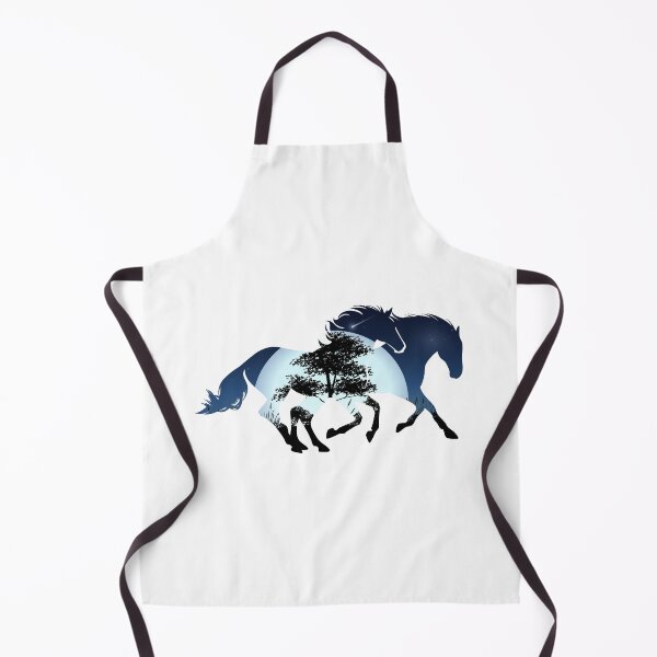 Item preview, Horses galloping with a tree silhouette background designed and sold by Brownies22.