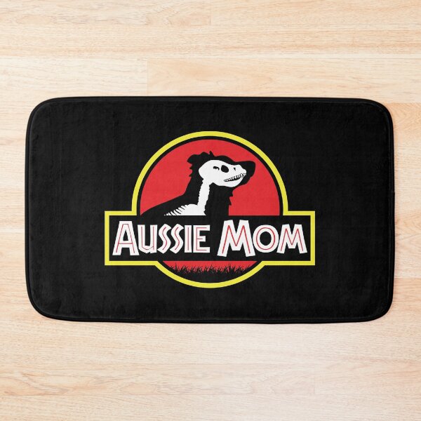 Item preview, (For Dark Background) Jurassic Australian Shepherd Mom designed and sold by More Cute Dogs.