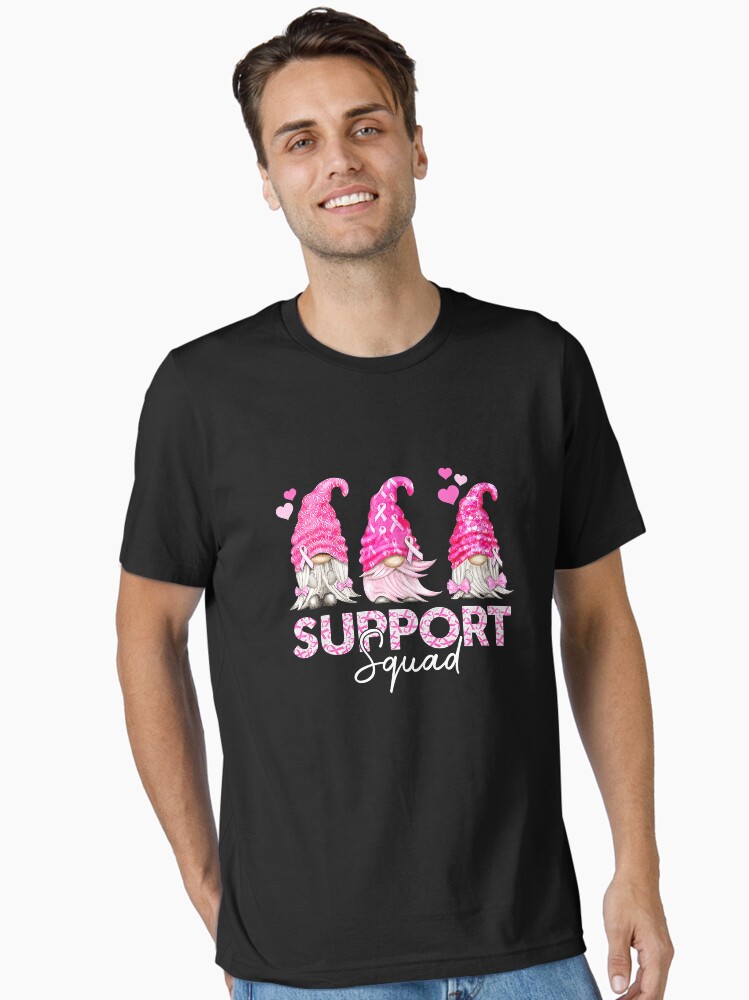 Breast Cancer Awareness Funny Gnomies Support Squad Month