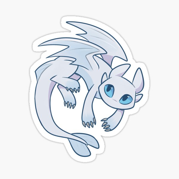Light Fury Sticker