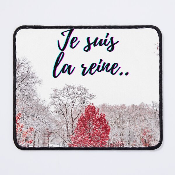 Item preview, I am the queen - popular french quotes theme gifts  designed and sold by RebelliousRosee.