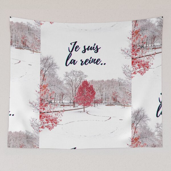 Item preview, I am the queen - popular french quotes theme gifts  designed and sold by RebelliousRosee.
