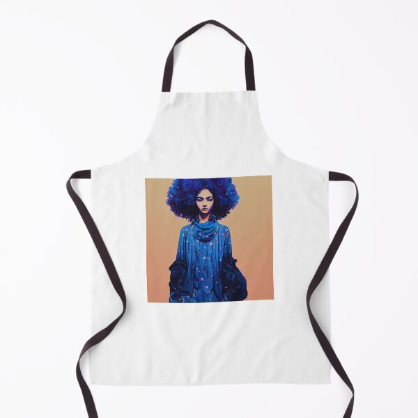 Item preview, Fashionista in blue 2 designed and sold by FuturistDesigns.