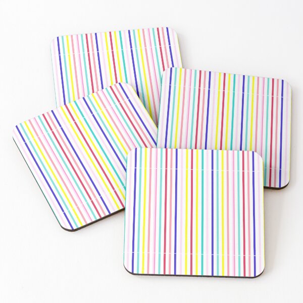 Item preview, Cool Multiple colours vertical stripes top design designed and sold by BEAUTY ⭐⭐⭐⭐⭐.