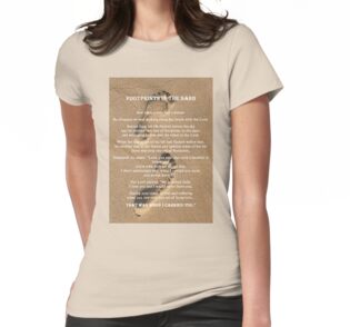 footprints in the sand t shirt