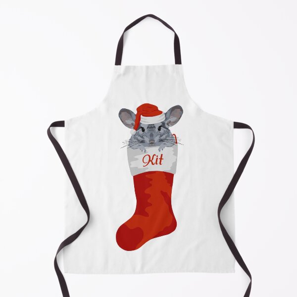 Item preview, Christmas stocking - chinchilla - personalised - Kit designed and sold by GeoCreate.