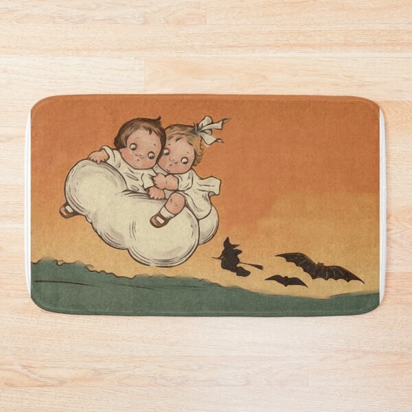 Item preview, Cute Kids, Evil Witch and Scary Bats designed and sold by chillaxcats.