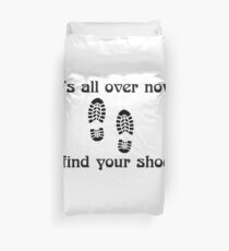 Grateful Shoes Duvet Cover