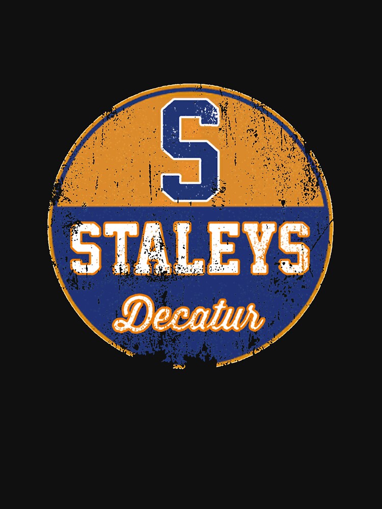 Decatur Staleys Distressed Logo - Defunct Football Team - 1919-1922  Expansion Team for Illinois - Predecessors to the Chicago Bears | Art Board  Print