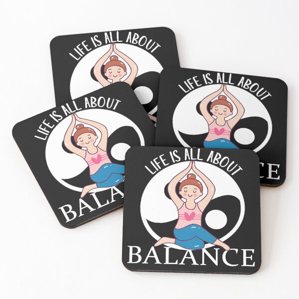 Item preview, Life is all about balance No.1 In Black  designed and sold by sarodigiart.