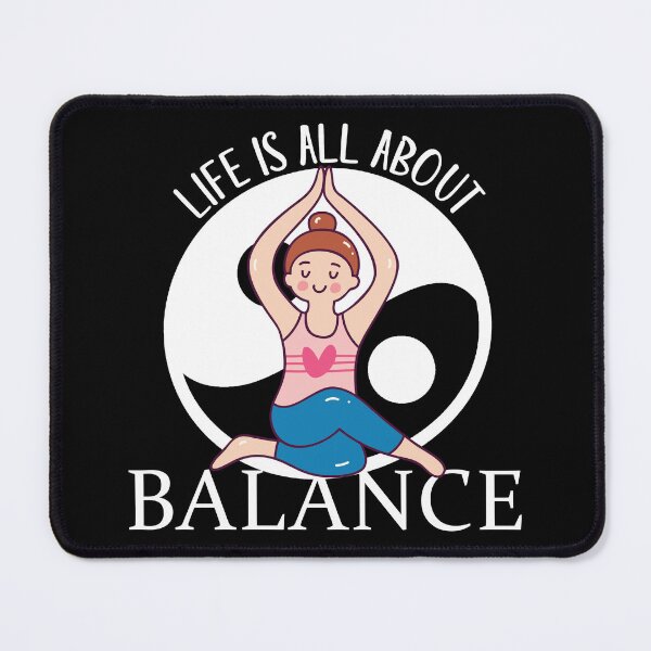 Item preview, Life is all about balance No.1 In Black  designed and sold by sarodigiart.