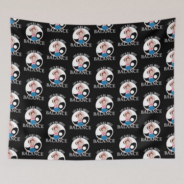 Item preview, Life is all about balance No.1 In Black  designed and sold by sarodigiart.