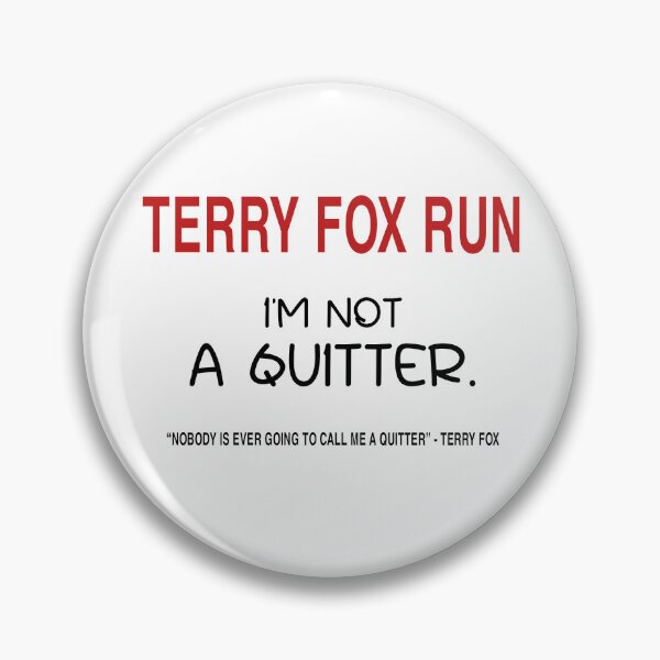 Item preview, I Am Not a Quitter, Terry Fox Run designed and sold by KingstonTera.