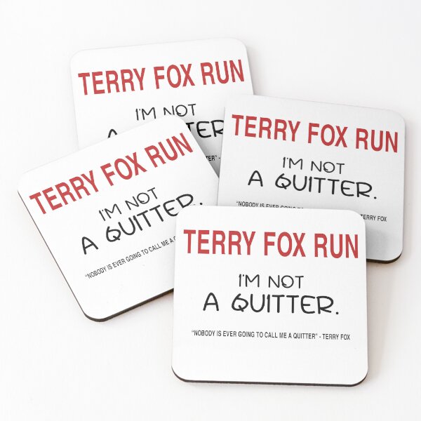 Item preview, I Am Not a Quitter, Terry Fox Run designed and sold by KingstonTera.