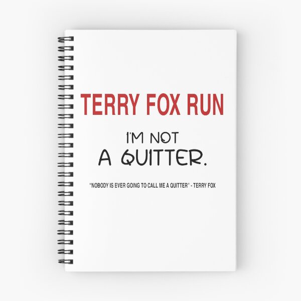 Item preview, I Am Not a Quitter, Terry Fox Run designed and sold by KingstonTera.
