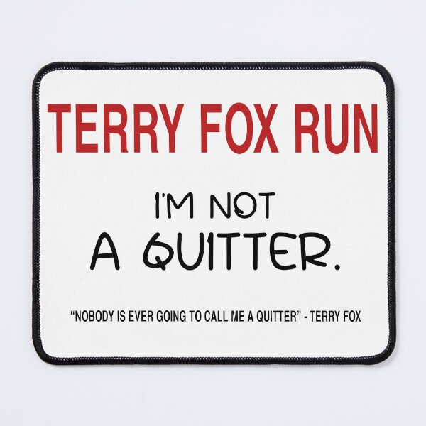 Item preview, I Am Not a Quitter, Terry Fox Run designed and sold by KingstonTera.