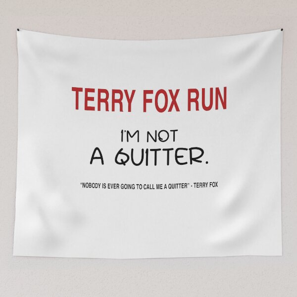 Item preview, I Am Not a Quitter, Terry Fox Run designed and sold by KingstonTera.