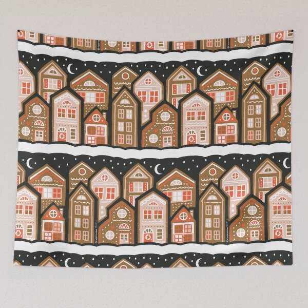 Item preview, Gingerbread Christmas Town designed and sold by CircusCreative.