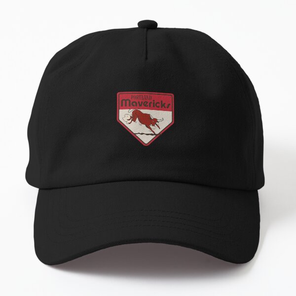 Portland Mavericks Alt Logo Flex Fit Hat Black/Red