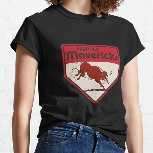  Portland T Shirt Cows Mavericks Baseball Vintage For Mens  Premium T-Shirt : Sports & Outdoors