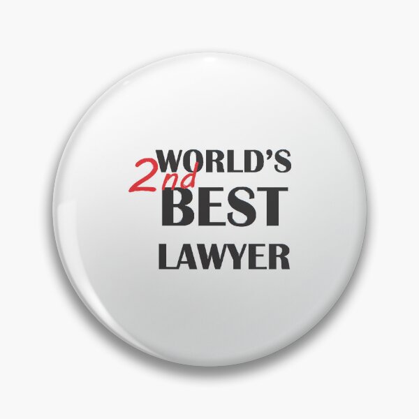 Item preview, World's 2nd Best Lawyer  designed and sold by BrockGrant.