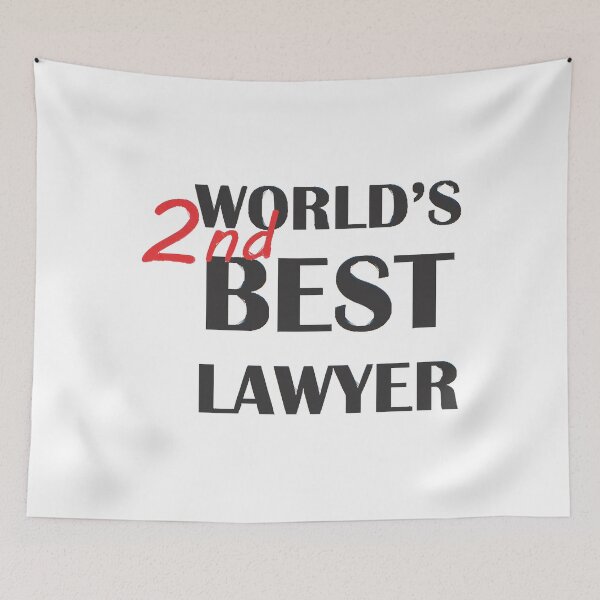 Item preview, World's 2nd Best Lawyer  designed and sold by BrockGrant.