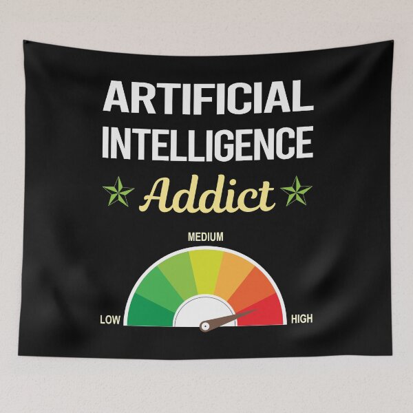 Item preview, Addict Artificial Intelligence AI designed and sold by PriscillaHerna.