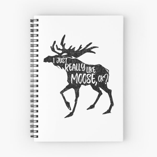 Item preview, I Just Really Like Moose, OK? - Funny Moose Lover Design designed and sold by nvdesign.
