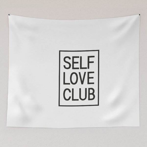 Item preview, NEAT AND MODERN  " SELF LOVE CLUB   "   MENTAL HEALTH AWARENESS ESSENTIAL TSHIRTGIFT FOR GIRLFRIEND GIFT FOR MOTHER GIFT FOR SISTER  designed and sold by GhostAmine.