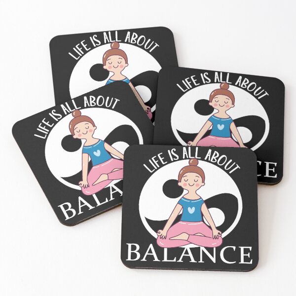 Item preview, Life is all about balance No.2 In Black  designed and sold by sarodigiart.
