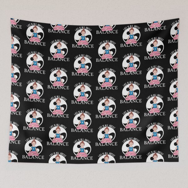 Item preview, Life is all about balance No.2 In Black  designed and sold by sarodigiart.