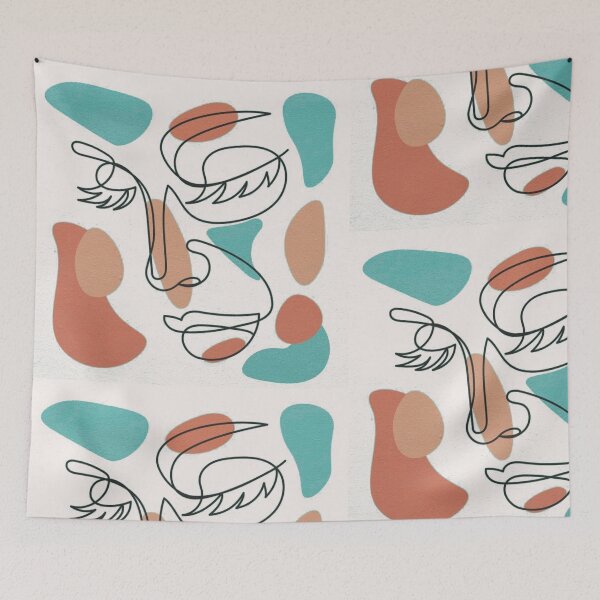 Item preview, Human face abstract designed and sold by Ella1901.