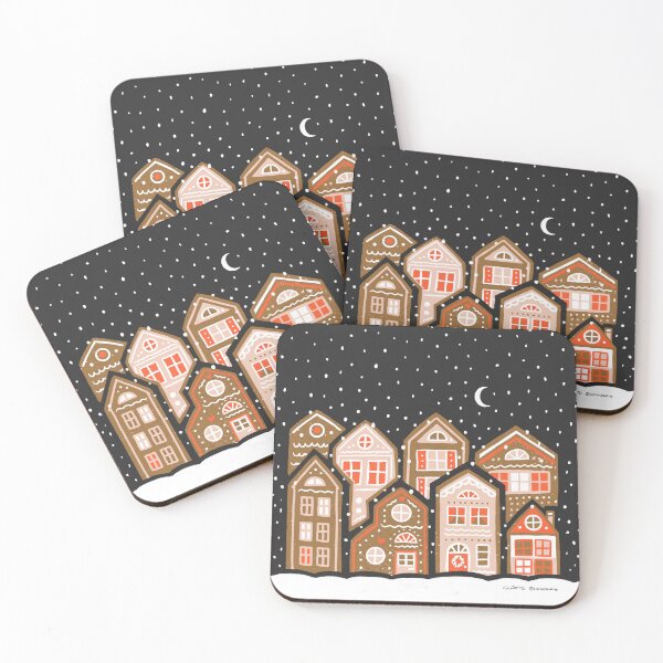 Item preview, Gingerbread Christmas Town designed and sold by CircusCreative.