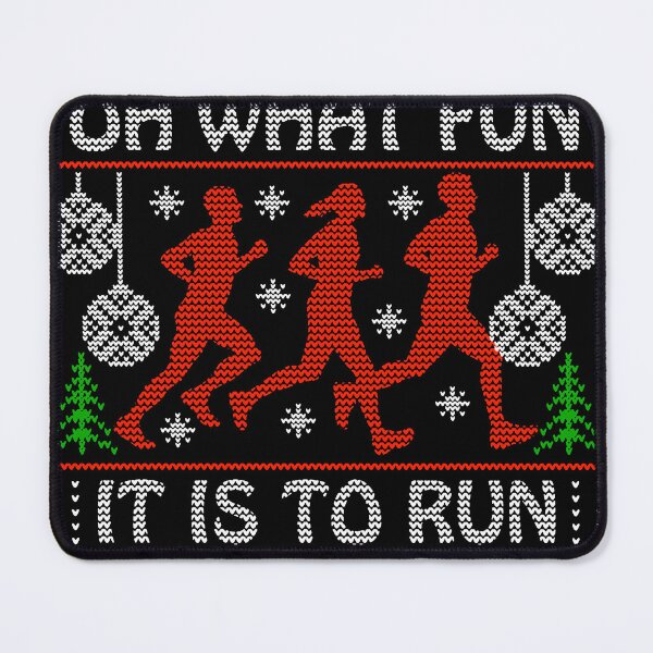 Artikelvorschau, Weihnachtsgeschenkidee für Läufer Oh, wie viel Spaß es macht zu laufen entworfen und verkauft von JimMcClintock.
