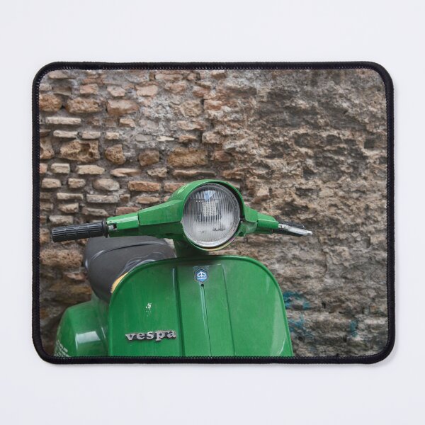 Item preview, Green Scooter in Trastevere Rome #1 #wall #art designed and sold by Anita's & Bella's Art.