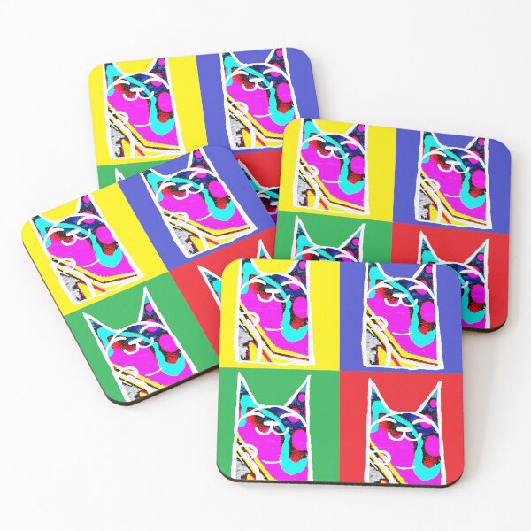 Item preview, Wild Japan Cat Lucky Pop Art designed and sold by LoEndT-Shirts.