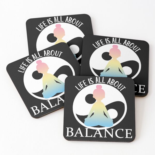 Item preview, Life is all about balance No.3 In Black  designed and sold by sarodigiart.
