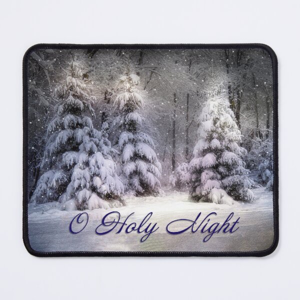 Item preview, Snow Covered Trees - O Holy Night designed and sold by Kathy Weaver.