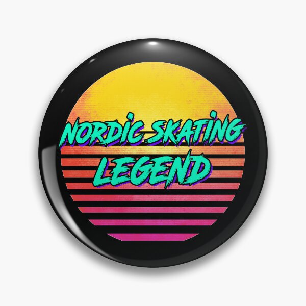 Item preview, 1980s Retro Nordic Skating Gift designed and sold by paulveri.