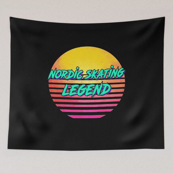 Item preview, 1980s Retro Nordic Skating Gift designed and sold by paulveri.