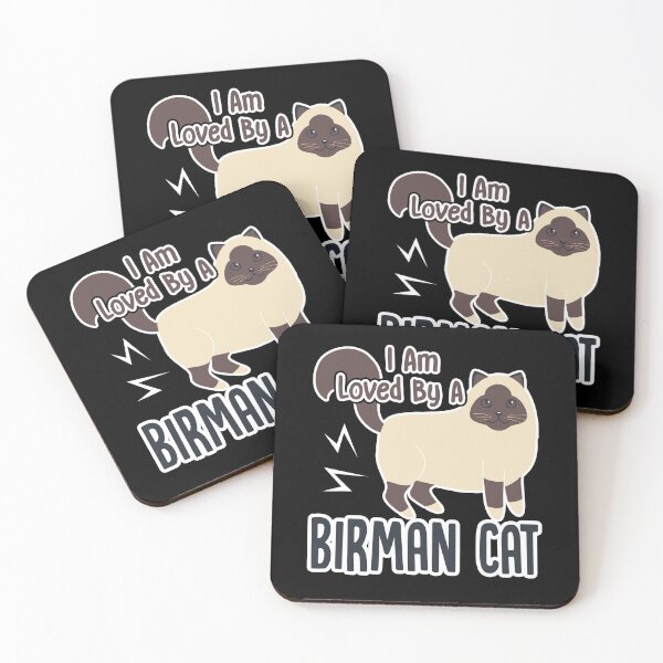Item preview, I am Loved by a Birman Cat designed and sold by UnknownArtistt.