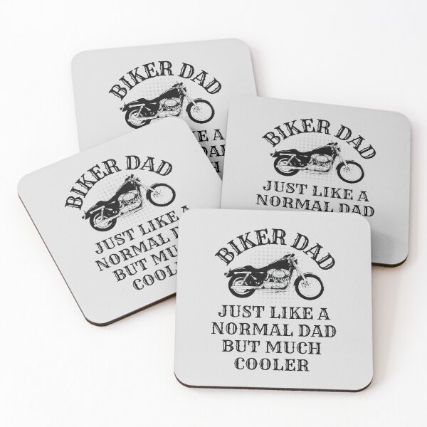 Item preview, Biker Dad Motorcycle Father Daddy Fathers Day Christmas designed and sold by JooArtPrints  ★★★★★.
