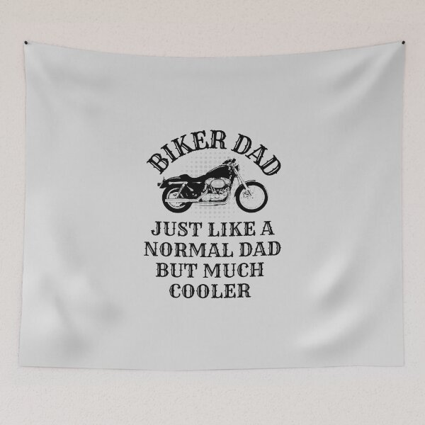 Item preview, Biker Dad Motorcycle Father Daddy Fathers Day Christmas designed and sold by JooArtPrints  ★★★★★.